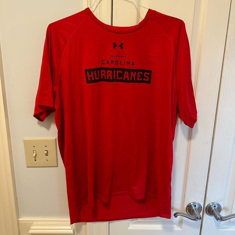 Mens Adidas Carolina Hurricanes Quick Dry Tech T-shirt